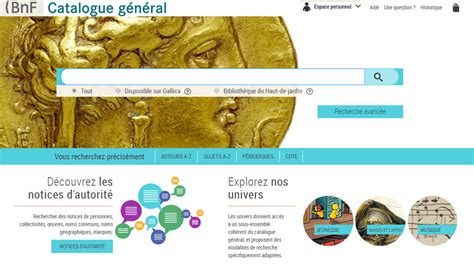 BnF Catalogue général.